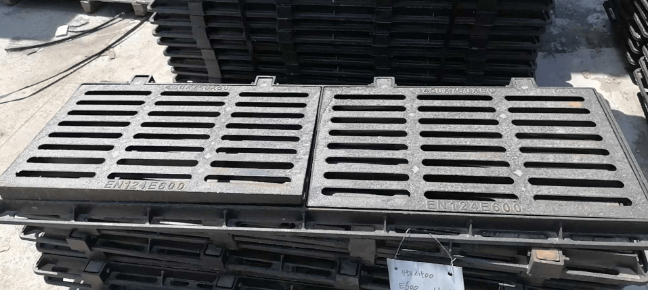 福州球墨铸铁连体双篦展示